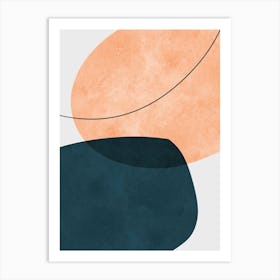 Watercolor expressionism 4 Art Print