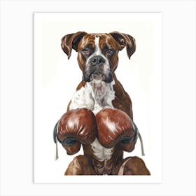 Boxer Art Print