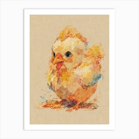 Little Chick 1 Art Print