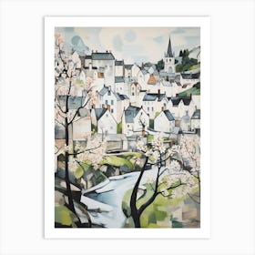 Dartmouth (Devon) Painting 4 Art Print