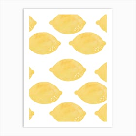 Lemons Art Print