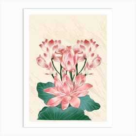 Lotus Flower 19 Art Print