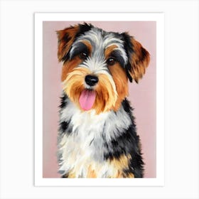 Norfolk Terrier Watercolour Dog Art Print