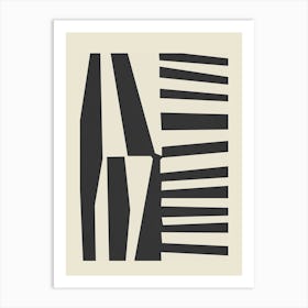 Geometrical Play 6 Art Print