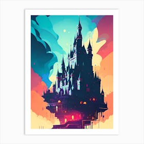 Castle In The Sky 17 Art Print