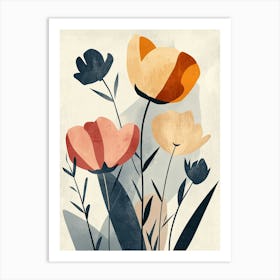 Flowers Canvas Print 14 Art Print