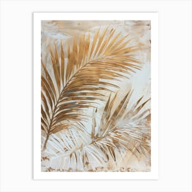 Palm Leaves Canvas Art Print