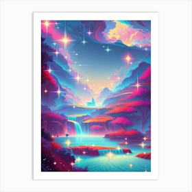 Fantasy Dreamscape 7 Art Print