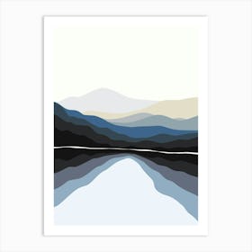 Reflections In The Water Art Print