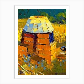 Apiculture Beehive 2 Painting Art Print