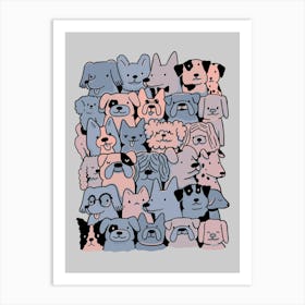 Doodle dogs Poster