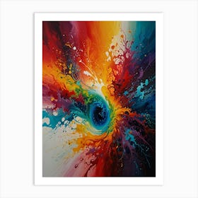 Abstract Painting 504 Art Print