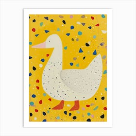 Yellow Goose 2 Art Print