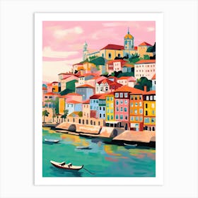 Boats Porto Boats Travel Italy Housewarming Painting Art Print