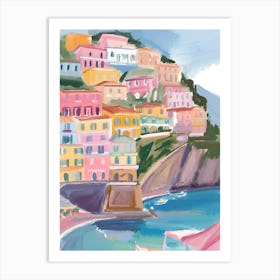 Amalfi Coast La Dolce Vita Poster 12 Art Print