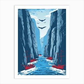 Fjords Of Norway 1 Art Print