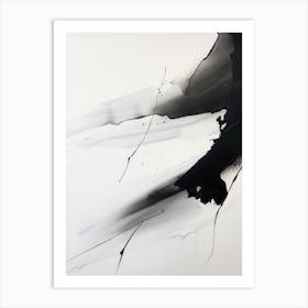 Black And White Painting Art Print