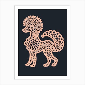 Poodle Art Print