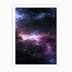 Space Background 1 Art Print