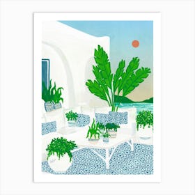 Santorini, Greece, Europe, Travel Art, Greek, Island Art Print