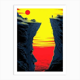 Cliffs Of Dover 3 Art Print