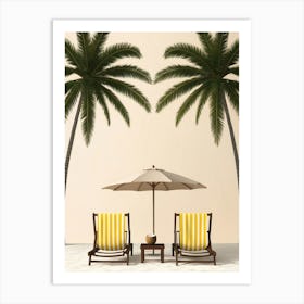 Palm Trees 1 Art Print