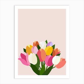 Fresh Tulips | 05 Art Print