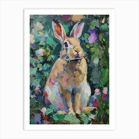 Tans Rabbit Painting 1 Art Print