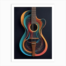 Acoustic Guitar 1 Art Print