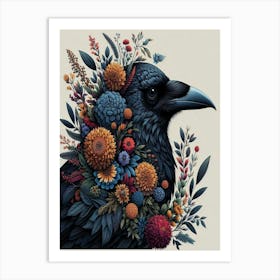 Crow crowan Art Print