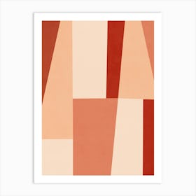 Composition Of Geometric Shapes 31 Art Print