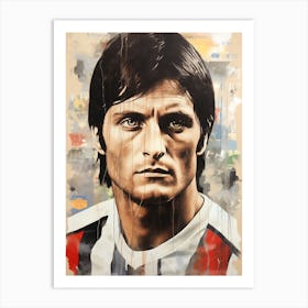 Javier Zanetti (2) Art Print