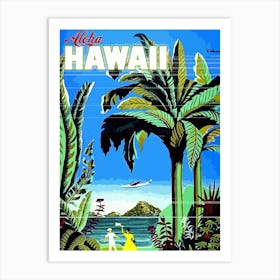 Aloha From Hawaii, Travel Poster Art Print