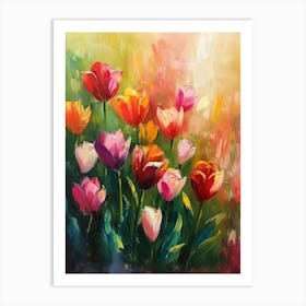 Tulips 30 Art Print