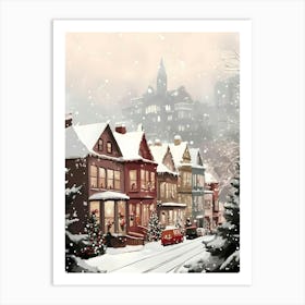 Christmas In The City Art Print