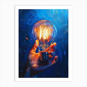 Light Bulb 31 Art Print