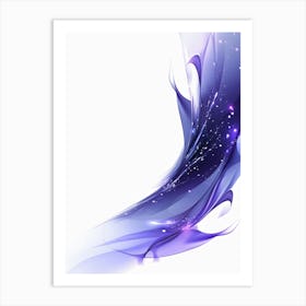 Abstract Purple Background Art Print