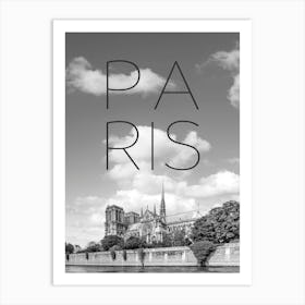 Cathedral Notre-Dame Paris Art Print