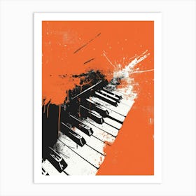 Piano Keys 2 Art Print