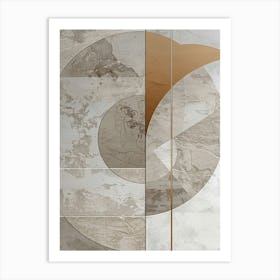 Abstract Marble Wall Art Art Print