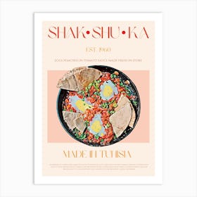 Shakshuka Mid Century Art Print