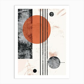 Moers Balance - Minimalist Bauhaus Art Print