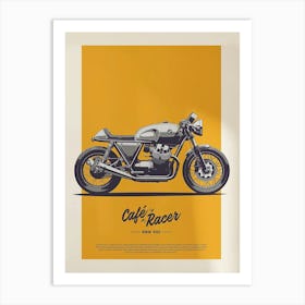 Bmw Cafe Racer Motorcycle Art Print