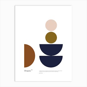 Shapes 06 Art Print