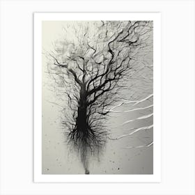 Branching Out Abstract Art Print