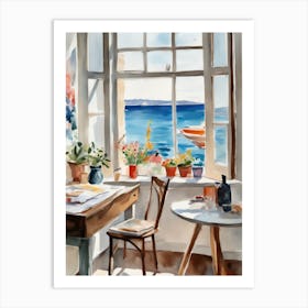 Window To The Sea Art Print