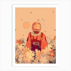 Space Traveller Art Print