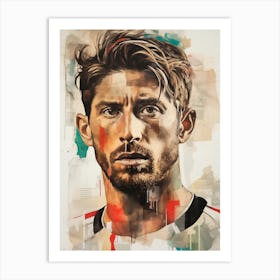 Sergio Ramos (2) Art Print