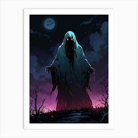 Ghost In The Night 1 Art Print