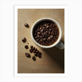 Coffee Beans Art Print